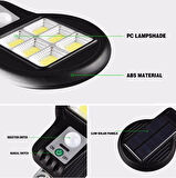 Ayt Powermaster CL-182-6 Hareket Sensörlü 48 COB Ledli Solar Güneş Enerjili Sokak Lambası Led Aydınlatma