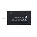 Ayt Powermaster PM-9066 TF SD MMC Mini Micro SD Çoklu Usb Kart Okuyucu Card Reader