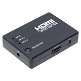 Ayt Powermaster 3 Giriş 1 Çıkış HDMI Switcher Toplayıcı PM-6853 Kumandalı Adaptörsüz