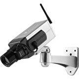 Ayt Powermaster PM-1400B Kırmızı Ledli Maket Kamera Pilli Sah te Caydırıcı Kamera