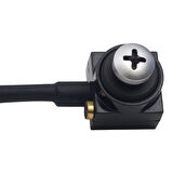 POWERMASTER PM-19312 3.6MM 800 TVL 1/4 SENSOR MİKROFONLU VİDA TİP MİNİ KAMERA