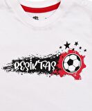 Beşiktaş Orijinal Beyaz Bebek T-Shirt Hediyelik Ahşap Kutulu