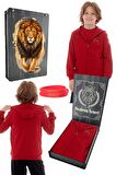 Galatasaray Orijinal Kapüşonlu Kırmızı 100. Yıl Çocuk Sweat Bileklik Set Hediyelik Ahşap 