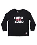 Beşiktaş Orijinal Lisanslı Siyah Çocuk Sweat