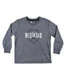 Beşiktaş Orijinal Lisanslı Logo Baskılı Çocuk Sweat