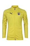Fenerbahçe Orijinal 23/24 A Takım Tam Fermuarlı Futbolcu Sweat + Bileklik Set Özel Ahşap Kutulu