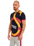Galatasaray Orijinal Lisanslı Unisex Siyah Arma T-Shirt Hediyelik Ahşap Kutulu