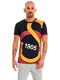 Galatasaray Orijinal Lisanslı Arma T-shirt + Kalem Set Hediyelik Ahşap Kutulu