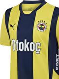Fenerbahçe Orijinal Lisanslı Unisex 2024-2025 Yeni Sezon Sarı Lacivert Çubuklu Forma Ahşap Kutulu