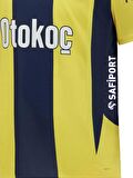 Fenerbahçe Orijinal Lisanslı Unisex 24-25 Yeni Sezon Sarı Lacivert Çubuklu Çocuk Forma