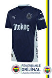 Fenerbahçe Orijinal Lisanslı 24-25 Yeni Sezon Mavi Forma + Kalem Set Hediyelik Ahşap Kutulu