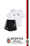 Beşiktaş Orijinal Lisanslı Bebek Forma Şort 2'li Set Hediyelik Ahşap Kutulu