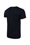 Fenerbahçe Orijinal Lisanslı Sıfır Yaka Lacivert T-Shirt 