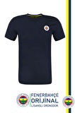 Fenerbahçe Orijinal Lisanslı Sıfır Yaka Basic T-Shirt 