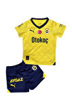 Fenerbahçe Orijinal Lisanslı 23-24 Sarı Çocuk Forma Set