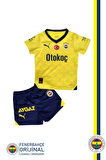 Fenerbahçe Orijinal Lisanslı 23-24 Sarı Çocuk Forma Set