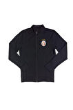 Galatasaray Orijinal Lisanslı Siyah Balıkçı Yaka Sweat Bileklik Set Hediyelik Ahşap Kutulu