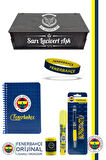 Fenerbahçe Orijinal Lisanslı Kalem Bileklik Bloknot Hediyelik Set