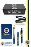 Fenerbahçe Orijinal Lisanslı Premium Kalem Bileklik Bloknot Silgi Hediyelik Set