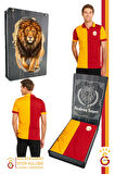 Gs Tsrt 096 Galatasaray Orijinal Lisanslı Match Day T-shirt Gs Aslan Baskılı Hediyelik Ahşap Kutulu