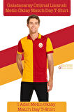 Galatasaray Orijinal Lisanslı Match Day T-shirt Metin Oktay Baskılı Hediyelik Ahşap Kutulu