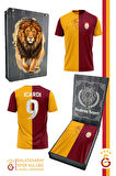 Galatasaray Orijinal Lisanslı İcardi Taraftar T-Shirt Gs Aslan Baskılı Hediyelik Ahşap Kutulu