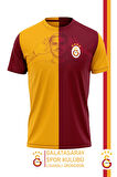 Galatasaray Orijinal Lisanslı İcardi Taraftar T-Shirt Gs Aslan Baskılı Hediyelik Ahşap Kutulu