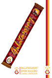 Galatasaray Orijinal Lisanslı Arma T-Shirt + Şal Kaşkol Set Hediyelik Ahşap Kutulu