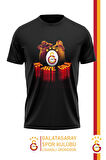 Galatasaray Orijinal Lisanslı We Are Gala T-Shirt Gs Aslan Baskılı Hediyelik Ahşap Kutulu