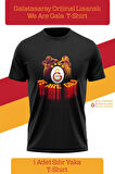 Galatasaray Orijinal Lisanslı We Are Gala T-Shirt Metin Oktay Baskılı Hediyelik Ahşap Kutulu