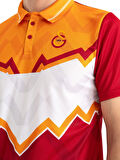 Galatasaray Orijinal Lisanslı Okan Buruk Desing Polo Yaka T-Shirt