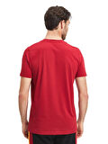 Galatasaray Orijinal Lisanslı Kırmızı Erkek T-Shirt + Bileklik Set Hediyelik Ahşap Kutulu