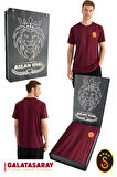 Galatasaray Orijinal Lisanslı Match Day T-Shirt Hediyelik Ahşap Kutulu