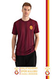 Galatasaray Orijinal Lisanslı Match Day T-Shirt + Bileklik + Atkı Set Hediyelik Ahşap Kutulu