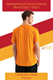 Galatasaray Orijinal Lisanslı Match Day T-Shirt + Şal Kaşkol Set Hediyelik Ahşap Kutulu