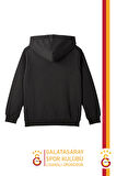Galatasaray Orijinal Lisanslı Büyük Logo Çocuk Sweat + Bileklik Set Hediyelik Ahşap Kutulu