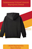 Galatasaray Orijinal Lisanslı Büyük Logo Çocuk Sweat + Uçlu Kalem Set 