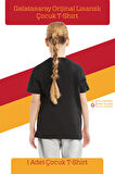 Galatasaray Orijinal Lisanslı Büyük Logo Çocuk T-shirt