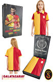 Galatasaray Orijinal Lisanslı Match Day Polo Çocuk T-shirt Metin Oktay Baskılı Hediyelik Kutulu