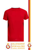 Galatasaray Orijinal Lisanslı Umbro V Yaka Kırmızı T-Shirt Hediyelik Ahşap Kutulu