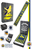 Fenerbahçe Orijinal Lisanslı Since 1907 Fenerbahçe Şal Atkı Seramik Kupa Set Kanarya Baskılı Kutulu
