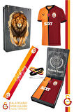Galatasaray Orijinal 2024/2025 Parçalı İç Saha Taraftar Forma Bileklik Hediyeli Özel Tasarım Kutulu