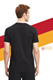 Galatasaray Orijinal Lisanslı Siyah Basic T-Shirt Gs Siyah Basic Hediyelik Ahşap Kutulu