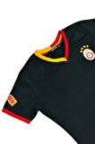 Galatasaray Orijinal Lisanslı Siyah Basic Çocuk T-shirt Gs Aslan Baskılı Hediyelik Ahşap Kutulu
