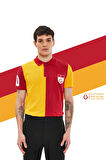 Galatasaray Orijinal Lisanslı Polo Yaka Metin Oktay T-Shirt