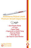 Galatasaray Orijinal Lisanslı Match Day Gri T-Shirt + Uçlu Kalem Set Hediyelik Ahşap Kut