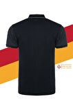 Galatasaray Orijinal Lisanslı 5 Yıldızlı Polo Yaka Siyah T-Shirt Gs Hediyelik Ahşap Kutu