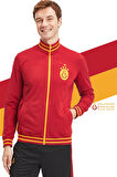 Galatasaray Orijinal Lisanslı Sarı Kırmızı 5 Yıldızlı Sweat + Silikon Bileklik Set Hediye