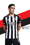 Beşiktaş Orijinal 25/26 Siyah Beyaz Çubuklu Forma Kalem + Bileklik Hediyeli Özel Tasarım