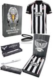 Beşiktaş Orijinal 25/26 Siyah Beyaz Çubuklu Forma Kalem + Bileklik Hediyeli Özel Tasarım